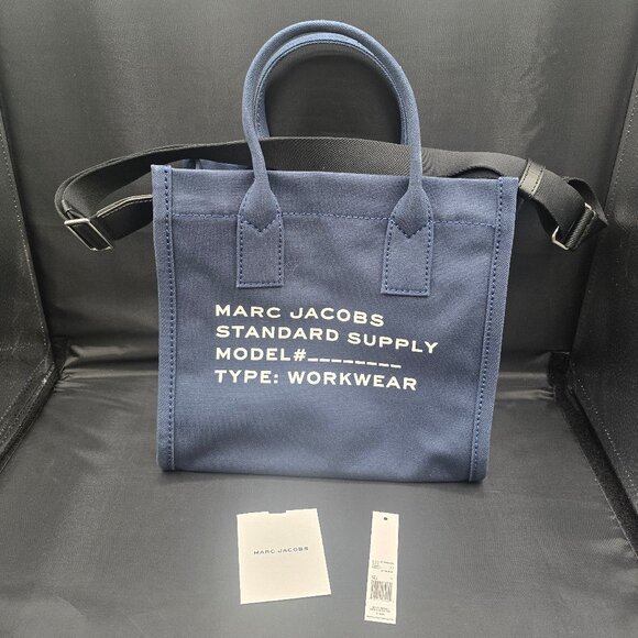 Marc Jacobs Standard Supply Tote 4S5HTT048H02-419 Azure Blue - Picture 1 of 9